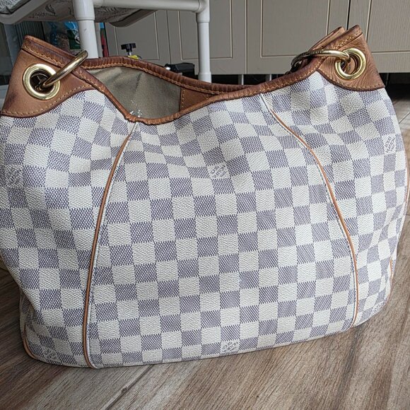 Louis Vuitton Damier Azur Gallliera Shoulder Handbag PM - Picture 10 of 13